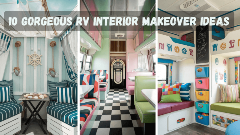 10 Gorgeous RV Interior Makeover Ideas