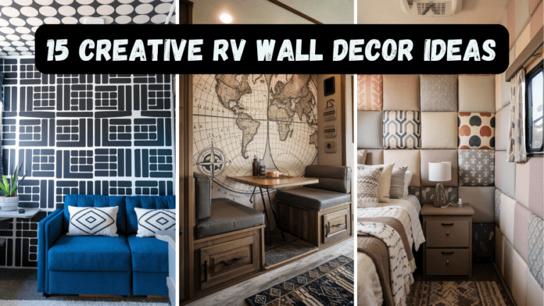 15 Creative RV Wall Decor Ideas – Renter-Friendly & Stylish