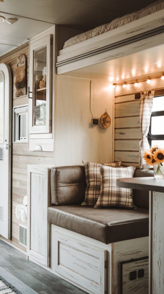 Cozy Farmhouse Style RV 1