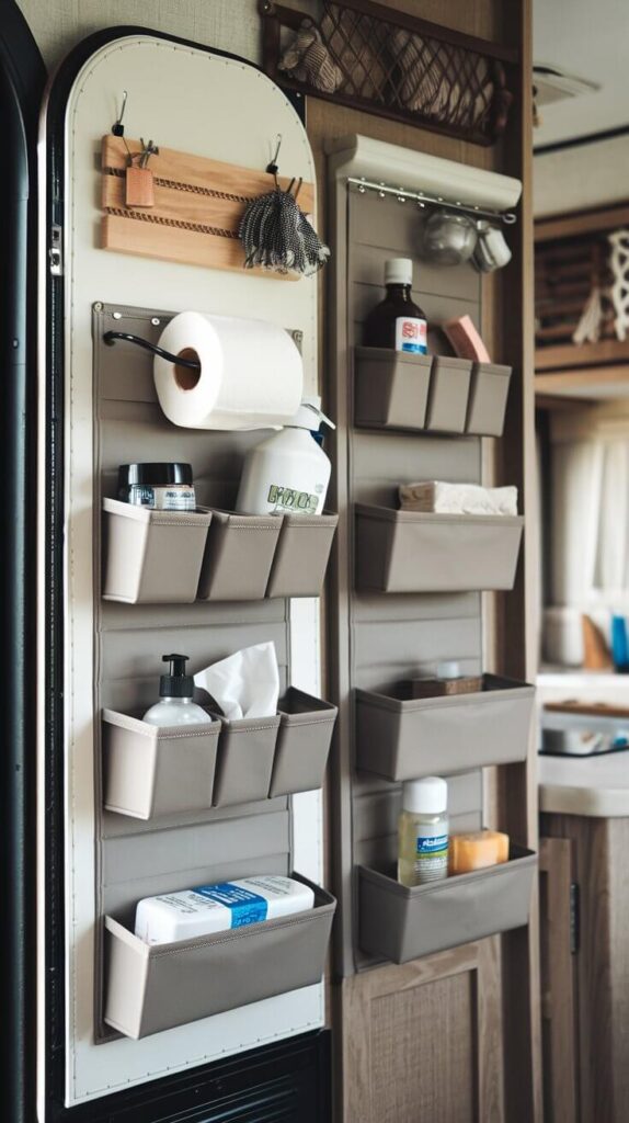 2. Hanging Organizers for Vertical Space